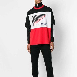 Oversized MARCELO BURLON Graphic Logo T-Shirt